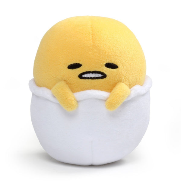 Gund Gudetama “Lazy Egg in Eggshell” Plush, 5 Inches Toy, Yellow