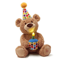 GUND Animated Happy Birthday Singing Plush Teddy Bear