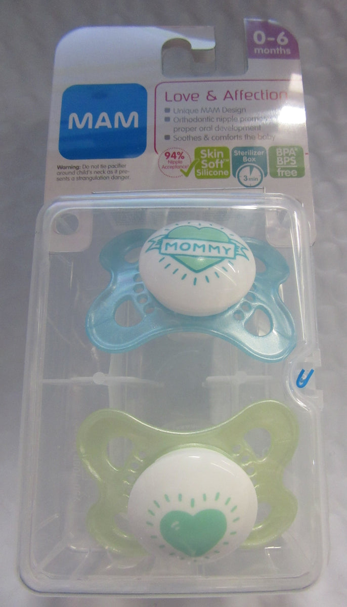 MAM Pacifiers, Baby Pacifier 0-6 Months, Best Pacifier for Breastfed B –  Pete's Baby Essentials