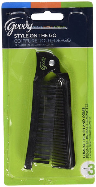 Goody Folding Brush/comb (Colors May Vary)