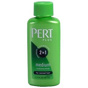 Pert Happy Medium 2 in 1 Shampoo Plus Conditioner, 1.7 Fl Oz