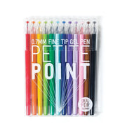 OOLY, Petite Point Gel Pens, Set of 12 (132-066)