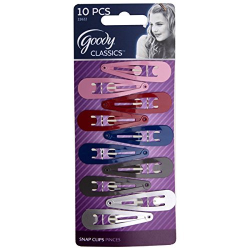 Goody Couter Clips Assorted Colors 10 PC #22622