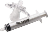 Pacidose Pacifier Liquid Medicine Dispenser with Oral Syringe |6-18 month