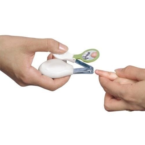 Safety 1st Nail Clipper Clear View 5x Magnifying Power For Babies(colors may...