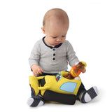 Baby GUND Light and Sounds Sports Car with Teddy Bear Stuffed Animal Plush, 9.5"