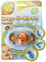 RaZbaby Keep-It-Kleen Pacifier, 0-36 Months, Pick your design