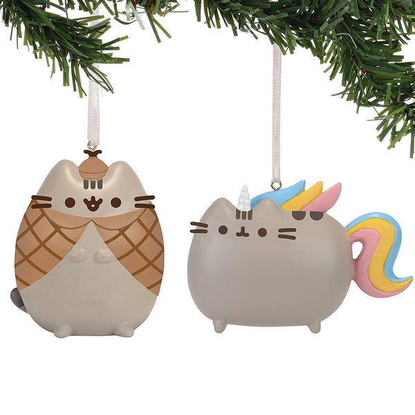 Department 56 Pusheen Whimsy Ornament Set, 2.5 inch