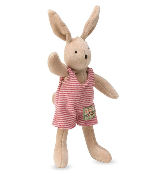 Moulin Roty Playful Spring Plush Animal, Rabbit ( Tiny Sylvain)