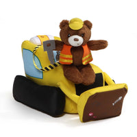 Baby GUND Light and Sounds Sports Car with Teddy Bear Stuffed Animal Plush, 9.5"