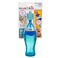 Munchkin 4 Ounce Easy Squeezy Spoon - Blue