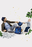 Lassig Kids Vintage Little One & Me Backpack, Small, Blue