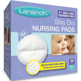 Lansinoh Stay Dry Nursing Pads Medium 36 In Each-choose you count