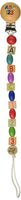 Pacifiier Holder "Bink Link" Abc-123, Natural, Red, Green, Blue