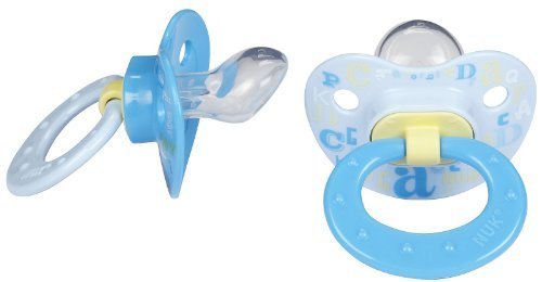 Nuk Silicone Core Pacifier - Size 2 - 2 Pk by NUK