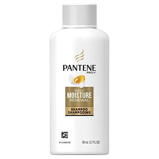 Pantene PRO-V Moisture Renewal Hydrating Shampoo Travel Size 1.7 Oz (4 - Pack)