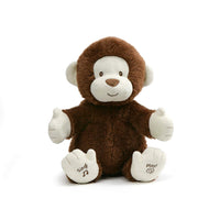 GUND Animated Clappy Monkey Singing and Clapping Plush Stuffed Animal, Brown, 12"