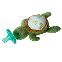 Mary Meyer Wubbanub Soft Toy & Infant Pacifier, Yummy Avocado Turtle