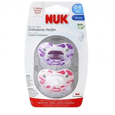 NUK Orthodontic Pacifier 0-6 month, #1 Selling pacifier