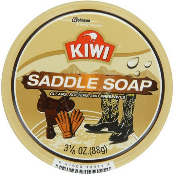 Kiwi Saddle Soap 3 1/8 Ounce (Pack of 3)