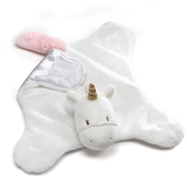 Baby GUND Luna Unicorn Comfy Cozy Stuffed Animal Plush Blanket, 24”