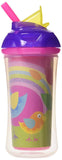 Munchkin Click Lock Insulated Straw Cup, 9 Ounce-assorted designs