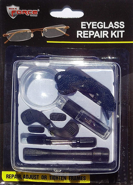 15 pc Eyeglass Repair Kit for Sunglasses, Reading Glasses, and Prescription