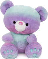 GUND Kai Tie Dye Pink and Blue Plush Stuffed Animal Teddy Bear, 12", Multicolor