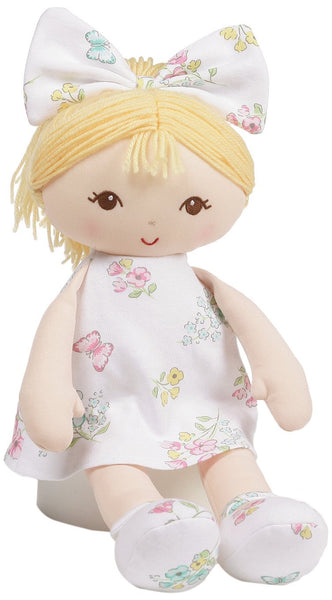 Baby GUND x Little Me Blonde Stuffed Plush Doll Toy, 13"