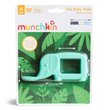 Munchkin The Baby Toon Silicone Teether Spoon, Elephant, Mint