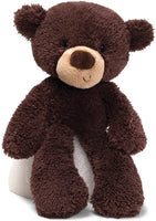 GUND Fuzzy Teddy Bear Stuffed Animal Plush, Chocolate Brown, 13.5"