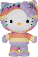 GUND Sanrio Hello Kitty Rainbow Outfit Plush Stuffed Animal, 9.5"