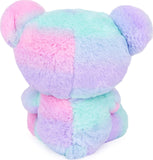 GUND Kai Tie Dye Pink and Blue Plush Stuffed Animal Teddy Bear, 12", Multicolor