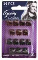 Goody Mini Claw Clips 14 each (8 packs)