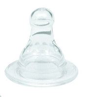 Gerber First Essential 6 Pack Silicone Nipples, Fast Flow