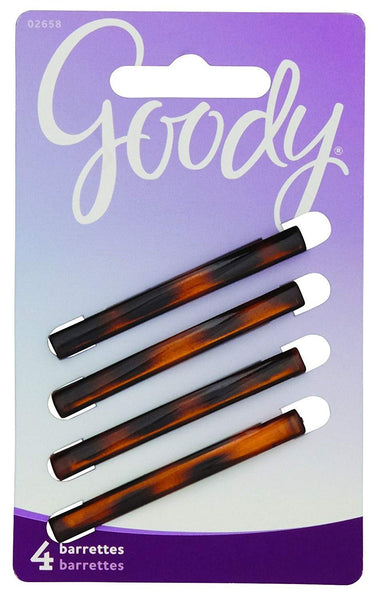 Goody Classics - Stay Tight Barrette Mock Tort, 2", Pk of 4-1 pack