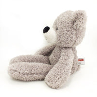 Gund Fuzzy Teddy Bear Stuffed Animal Plush Toy, Gray, 13.5"