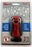 Wind 'N Go 7120 Dynamo Hand Crank Powered 3 LED Mini Flashlight; Red/Black