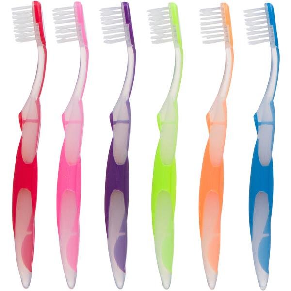 SoFresh Kid’s Soft Flossing Toothbrush (Assorted Colors)-1 Toothbrush
