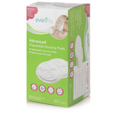 Evenflo Feeding Disposable Breast Pads for Nursing Women, Breathable and High Absorbency (Pack of 60)