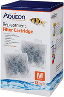Aqueon QuietFlow Filter Cartridge, Medium, 12 Cartridges
