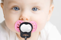 Kushies Silicone Pacifier Clip Car