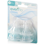 Evenflo Classic Nipples, (4 nipples in a pack) Slow Flow 0-3 months