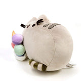 GUND Pusheen Snackables Sprinkled Cupcake Cat Plush Stuffed Animal, Gray, 9.5"