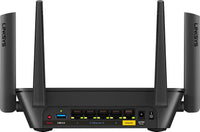 Linksys - AC2200 Tri-Band Mesh WiFi 5 Router - Black