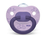 NUK Orthodontic Pacifiers, Girl, Pink, 18-36 Months, 2-Pack