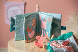 Mary Meyer Wubbanub Soft Toy & Infant Pacifier, Marina Mermaid Purrmaid Cat
