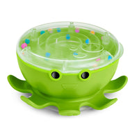 Munchkin Octodrum 3-in-1 Musical Toddler Bath Toy (Drum, Tambourine and Maze), Green