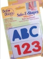Baby Buddy Bb Safe-T-Shapes Appliques Alphabet/Numbers