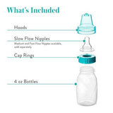 4 Ounce Evenflo Classic Clear Bottle without BPA- 1 bottle